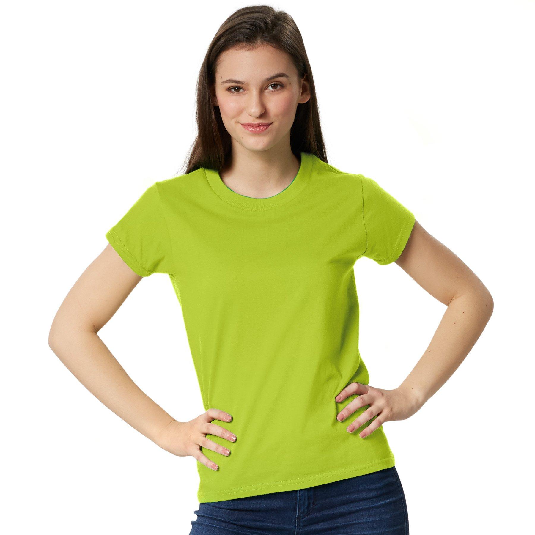 Image of T-shirt Frauen Damen Hellgrün M