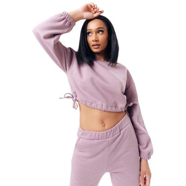 Image of Kurzes Sweatshirt Damen Pink 44