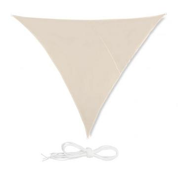 Voile d'ombrage triangulaire beige