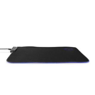 Nedis  Mousepad da gioco | Gomma / Microfibra | Nero 