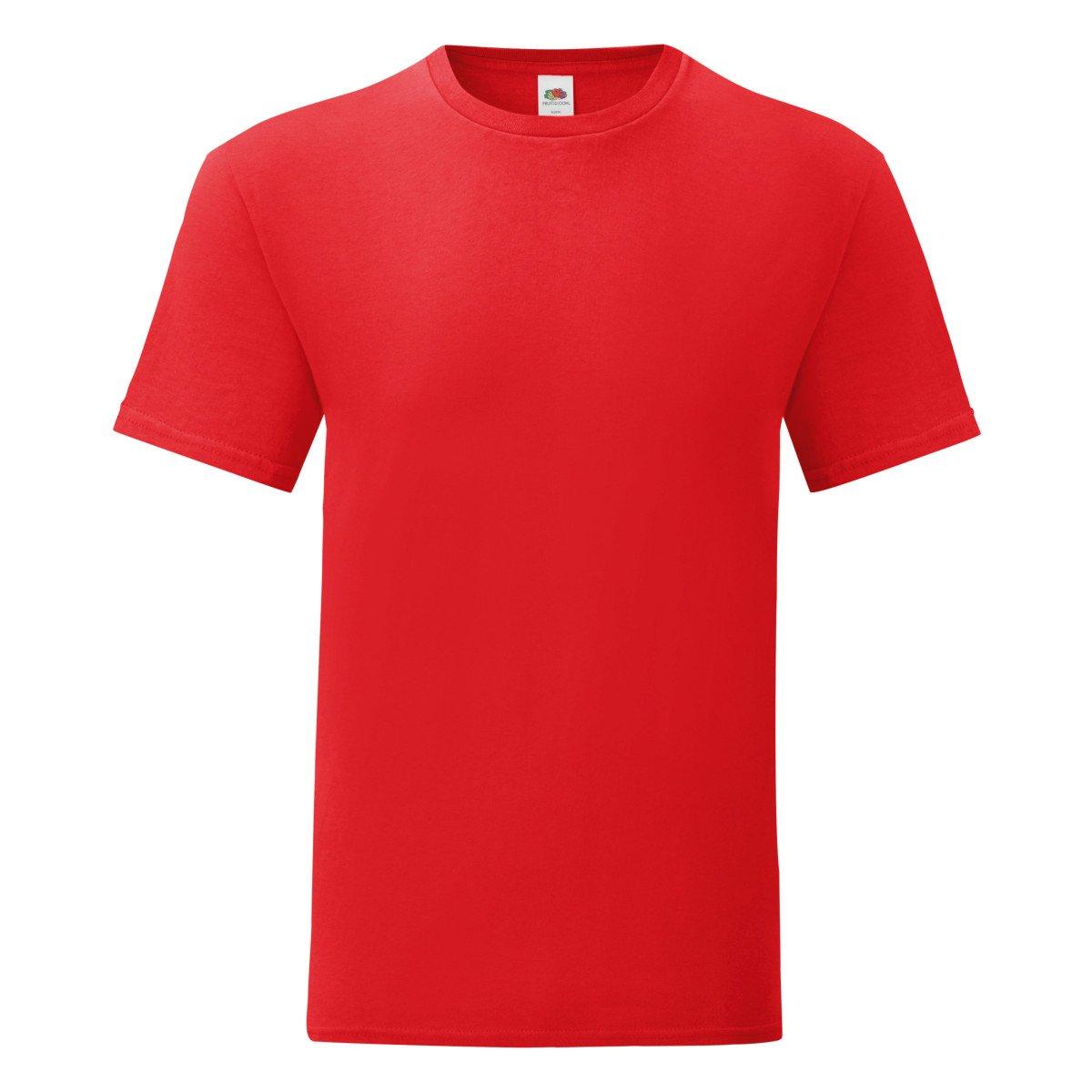 Image of Tshirt Iconic (5 Stückpackung) Herren Rot Bunt XXL