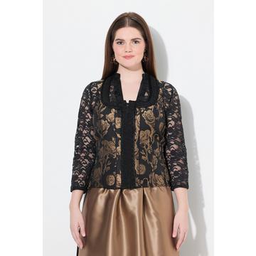 Corsetto in tradizionale stile Tracht dal taglio aderente in velluto con scollo rettangolare