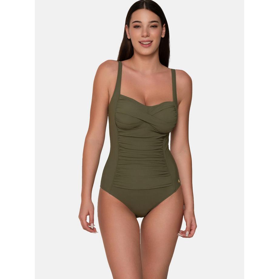 Schlankmachender einteiliger Badeanzug TK-5 Blue Sense C bis E