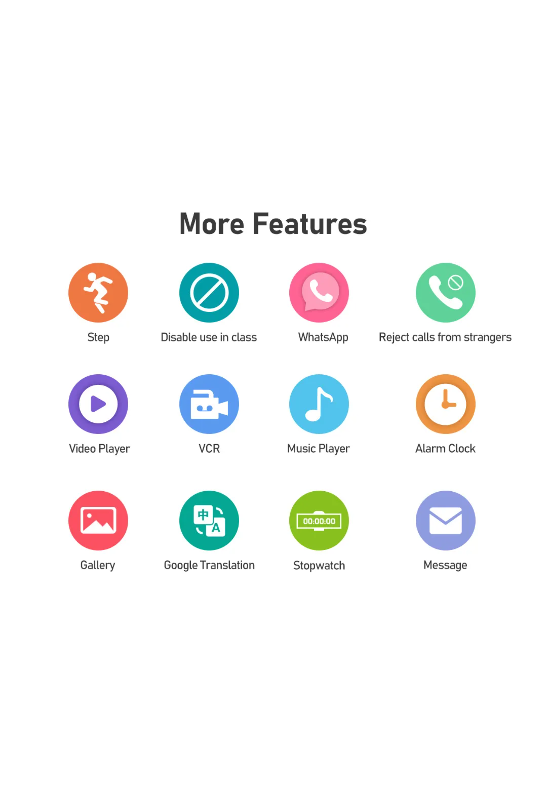 Valdus  D38 Valdus Kinder-Smartwatch 