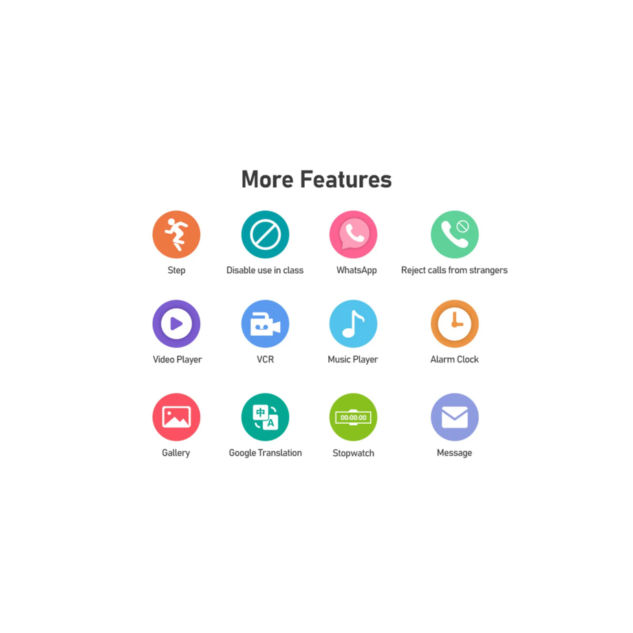 Valdus  D38 Valdus Kinder-Smartwatch 