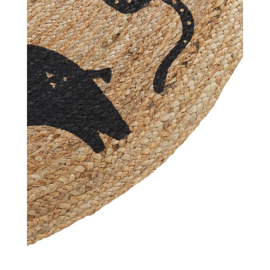 Beliani Tappeto per bambini en Iuta Boho EARTH  