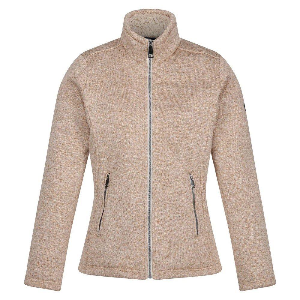 Image of Razia Ii Fleecejacke Durchgehender Reißverschluss Damen Pfirsich 42