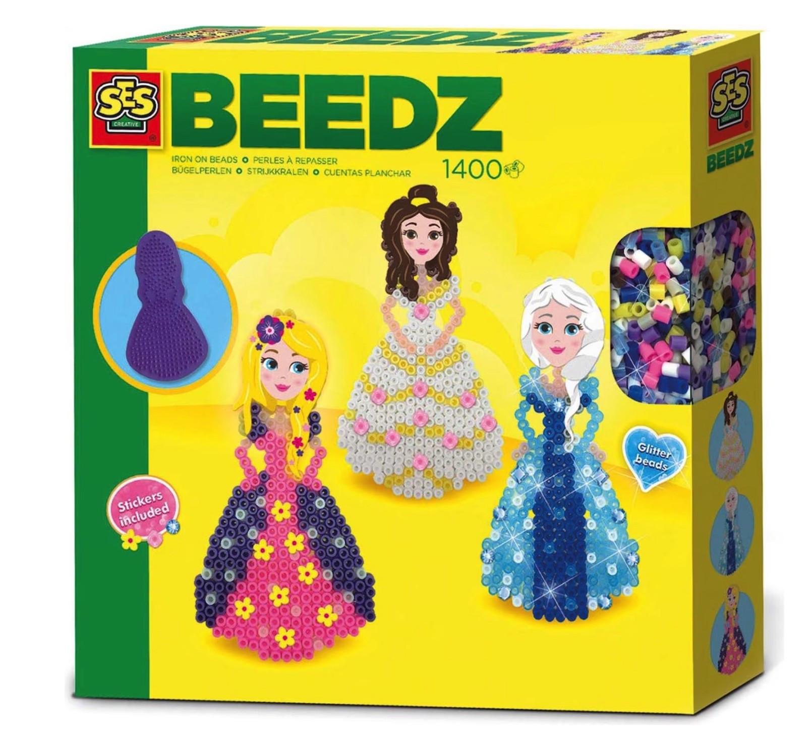 Image of SES Beedz Bügelperlen Prinzessinnen (1400Teile) Multicolor