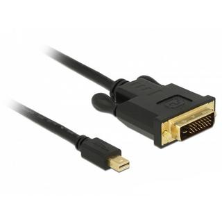 DeLock  DeLOCK 83989 câble vidéo et adaptateur 2 m Mini DisplayPort DVI-D Noir 