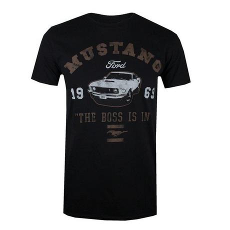 Ford  Tshirt MUSTANG THE BOSS IS IN 