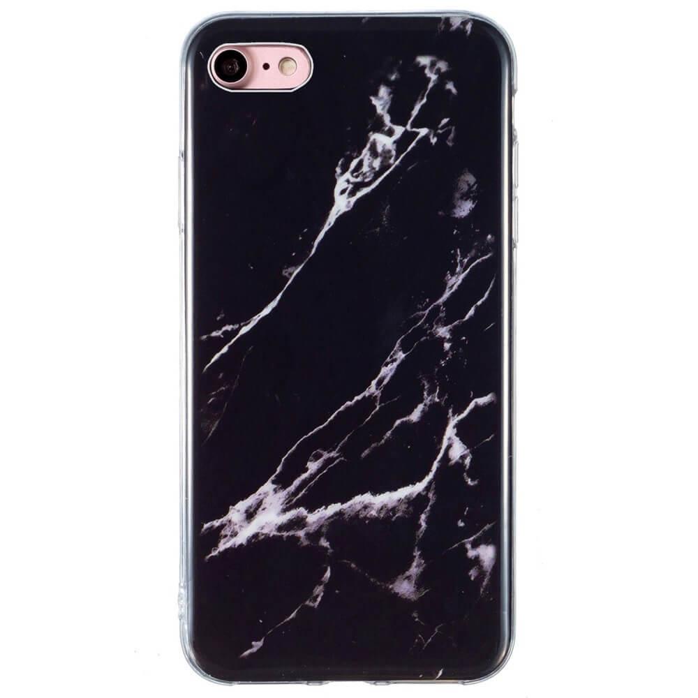 Cover-Discount  iPhone SE / 8 / 7 - Coque en silicone Marble 