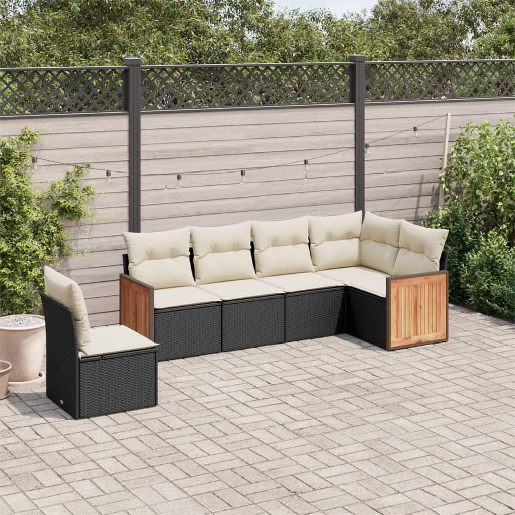 VidaXL Garten sofagarnitur poly-rattan  