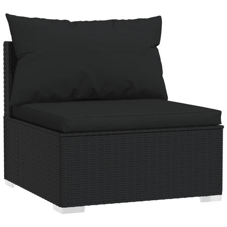 VidaXL Garten mittelsofa poly-rattan  