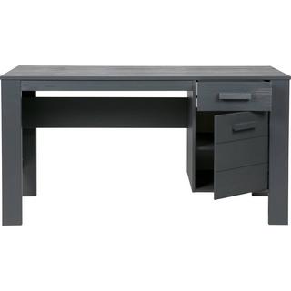 mutoni Bureau Dennis pin gris acier  