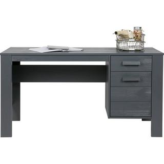 mutoni Bureau Dennis pin gris acier  