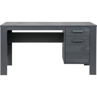 mutoni Bureau Dennis pin gris acier  