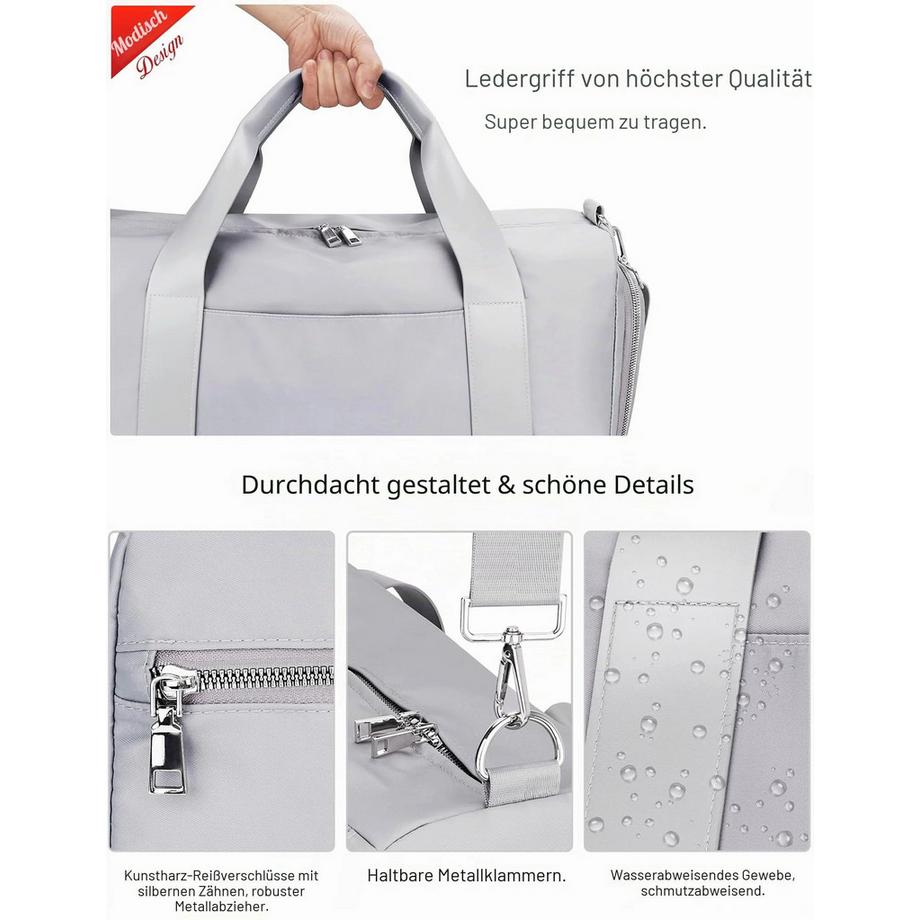 Only-bags.store Wasserdichte 25L Sporttasche für Training und Reisen  