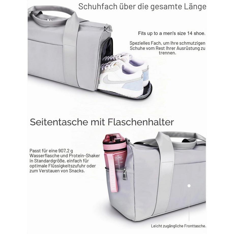 Only-bags.store Wasserdichte 25L Sporttasche für Training und Reisen  