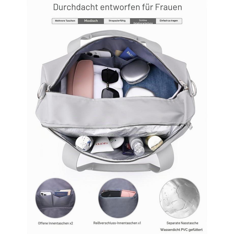 Only-bags.store Wasserdichte 25L Sporttasche für Training und Reisen  