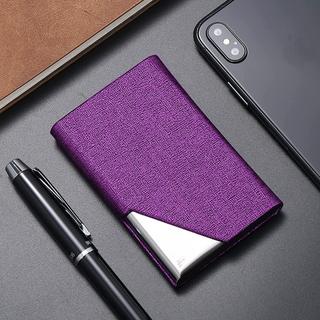 Only-bags.store Luxuriöses PU Leder Visitenkartenetui mit Magnetverschluss  