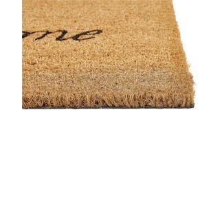 Beliani Fussmatte aus Kokosfasern Klassisch MAKALU  