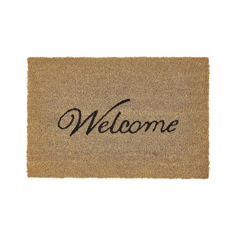 Beliani Tappetino da Ingresso en Fibra di Cocco Classico MAKALU  