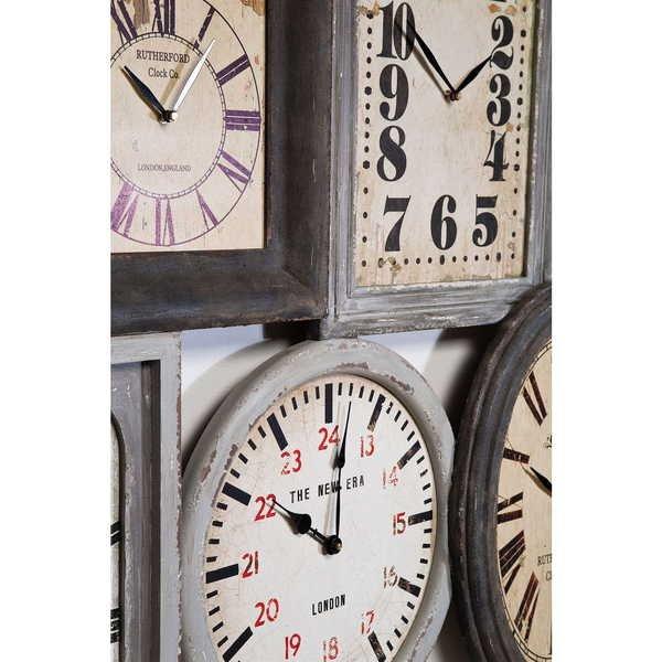 KARE Design Horloge Murale Vintage Multi Nature  