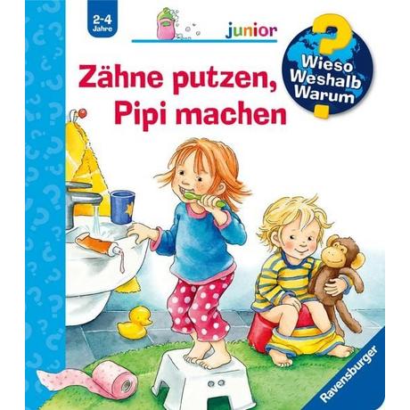 Wieso? Weshalb? Warum? Zähne putzen, Pipi machen (Nr.52) Nahrgang, Frauke; Szesny, Susanne (Illustrationen) Copertina rigida 