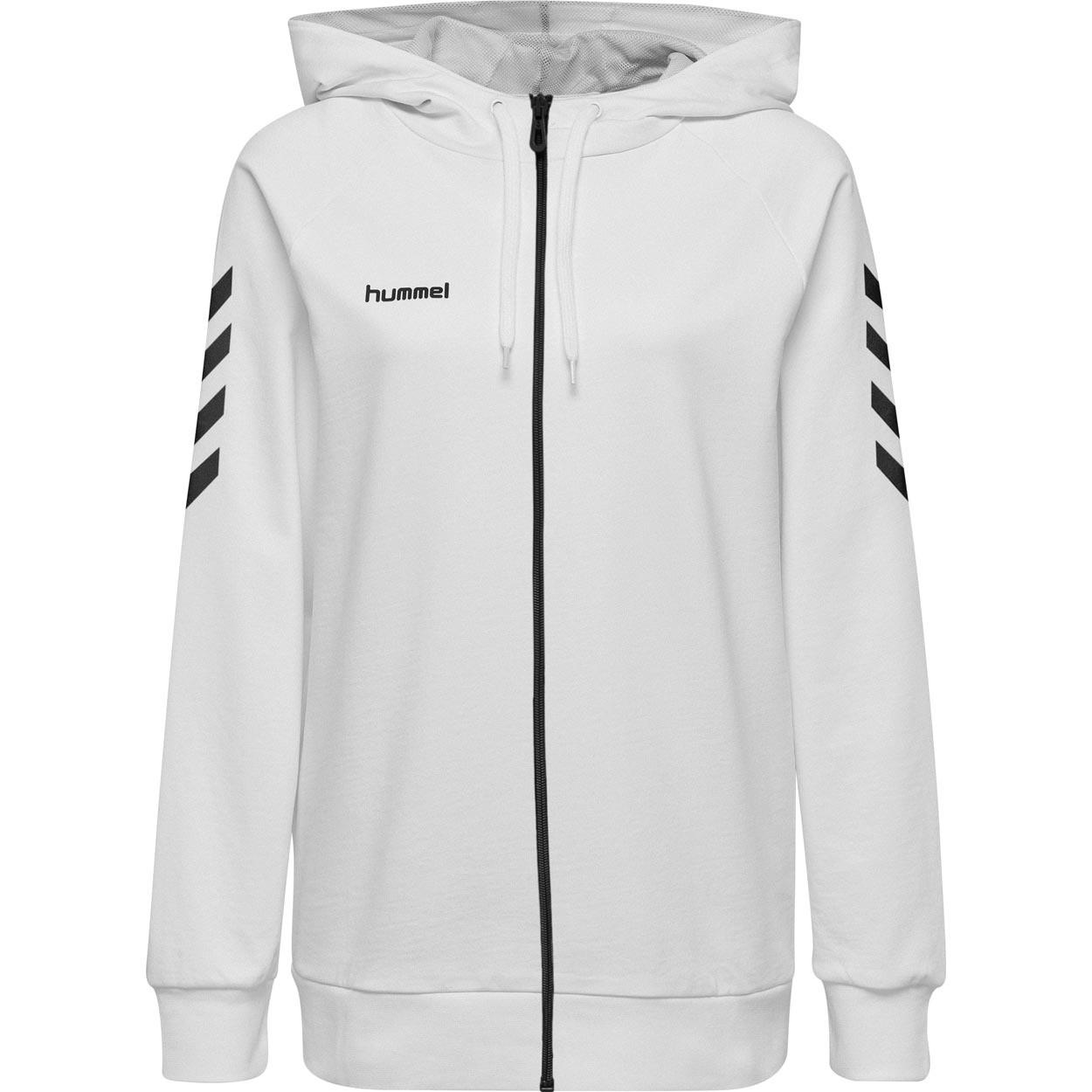 Hummel  felpa con cappuccio da zip cotton 