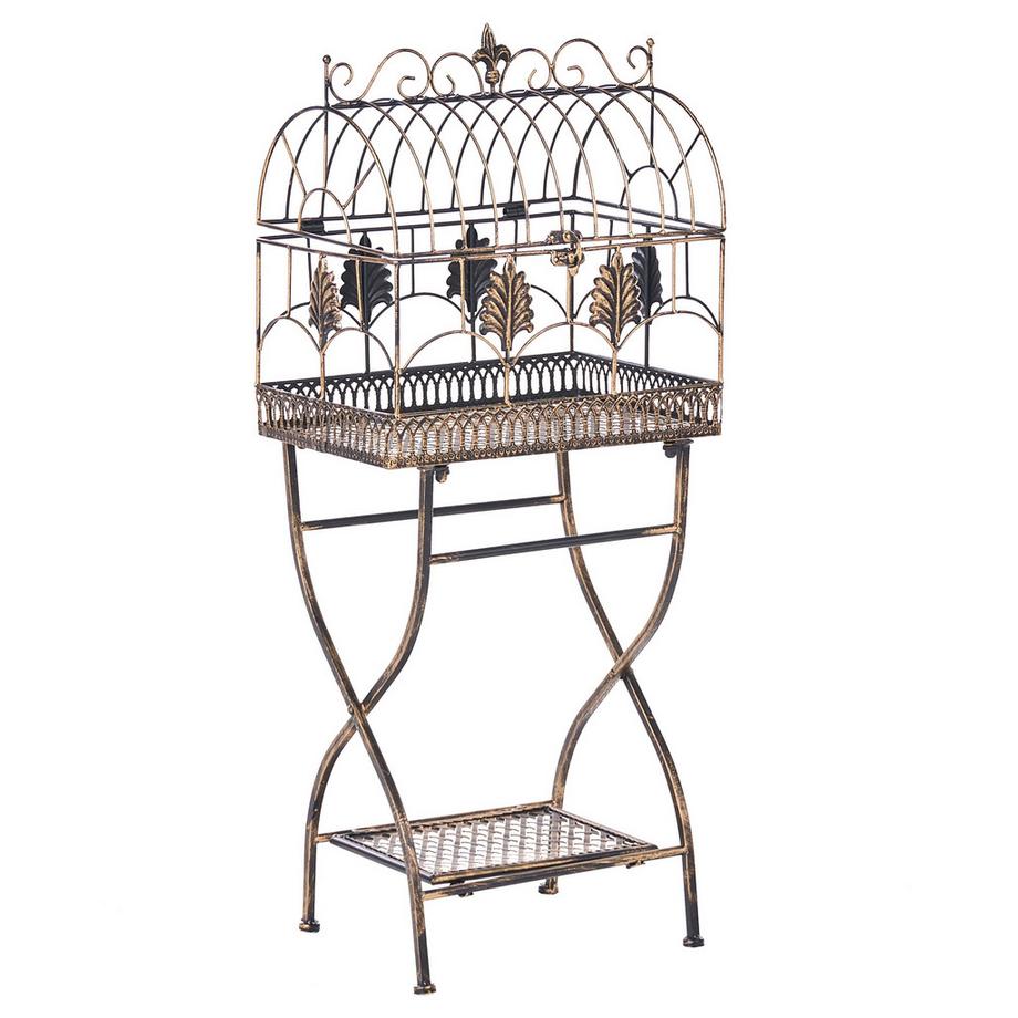 Beliani Regal 2er Set aus Eisen Retro SICILY  