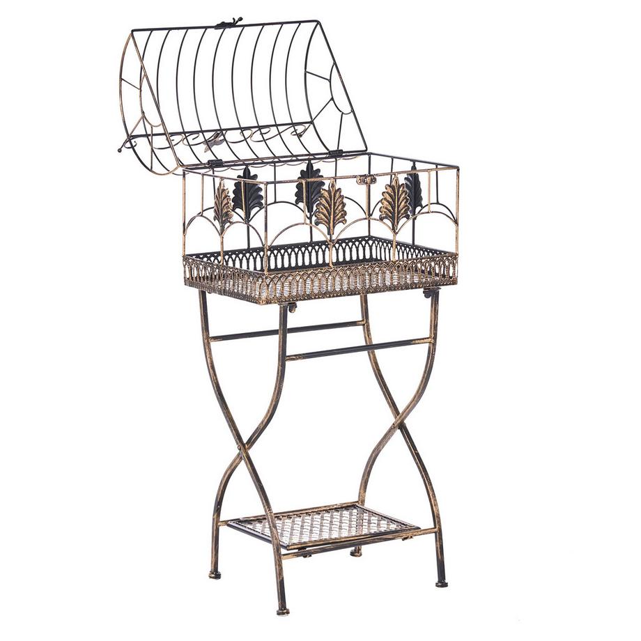 Beliani Regal 2er Set aus Eisen Retro SICILY  