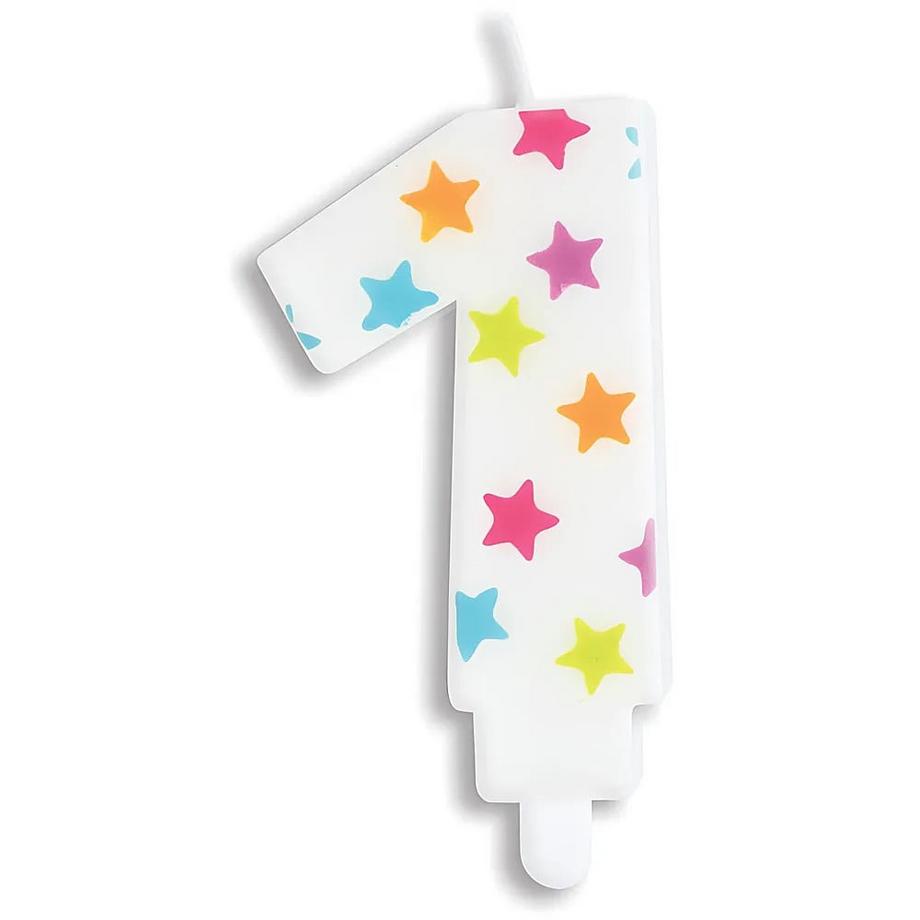 ScrapCooking Kerze Zahl 1  