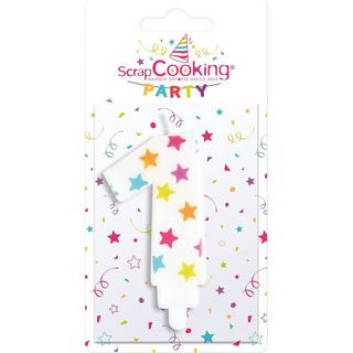 ScrapCooking Kerze Zahl 1  