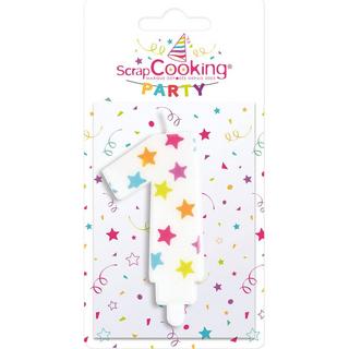 ScrapCooking Kerze Zahl 1  