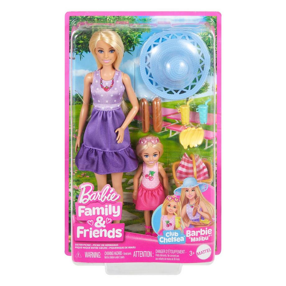 Barbie  Familie & Freunde Malibu & Chelsea Spielset 