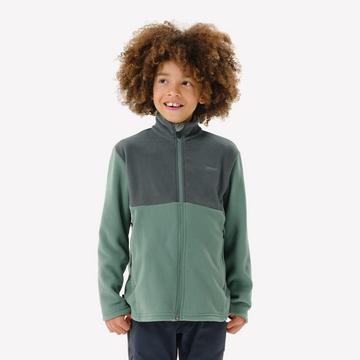 Giacca pile bambino trekking con zip