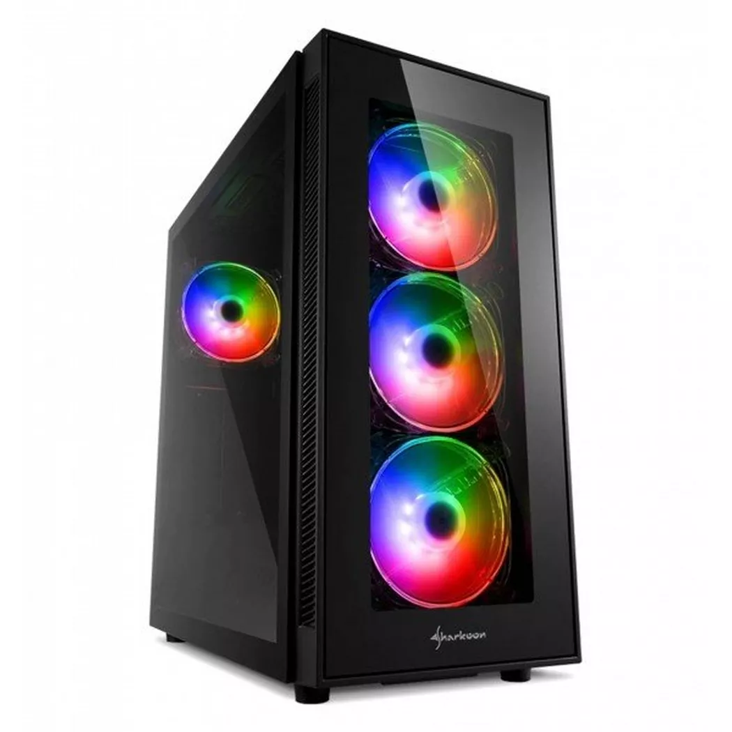 Sharkoon TG5 PRO RGB - Gehäuse - Tower - Schwarz