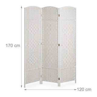 B2X Sichtschutzwand mit 3 Paneelen  