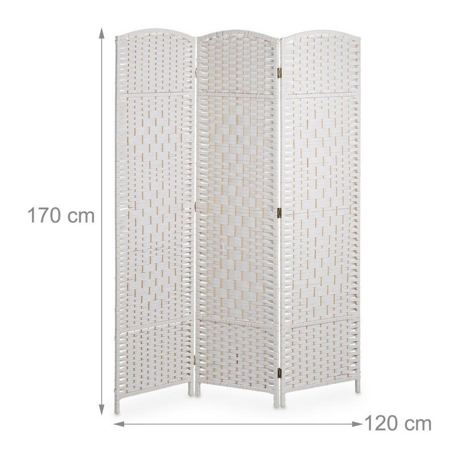 B2X Sichtschutzwand mit 3 Paneelen  