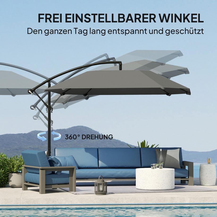 Outsunny Ampelschirm  