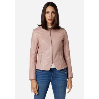 RICANO  Veste en cuir s Abigale, style classique en cuir d'agneau ultra doux 