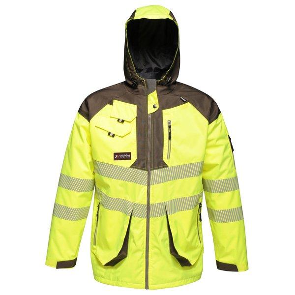 Image of Warnjacke Hivis Wasserfest, Reflektierend Unisex Gelb Bunt 3XL