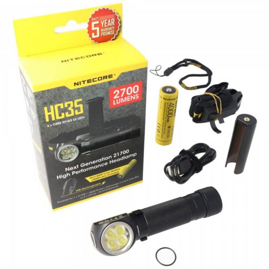 NITECORE  HC35 inkl. NL2140HP 