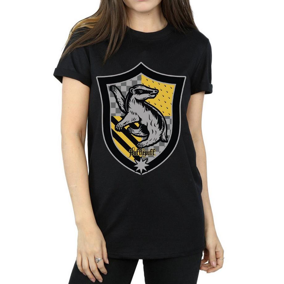 HARRY-POTTER Hufflepuff T-Shirt Imprimé  