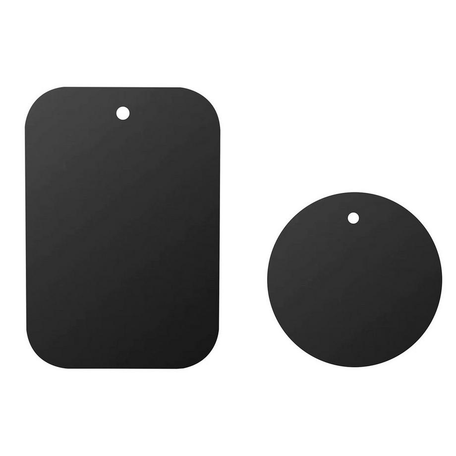 BigBen Connected  Confezione da 2 piastre metalliche per il montaggio magnetico in auto 