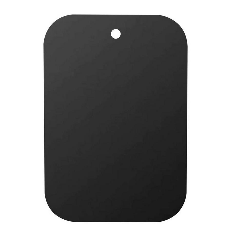 Confezione da 2 piastre metalliche per il montaggio magnetico in auto