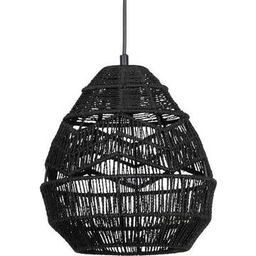 Lampe à suspension Adelaide noire Ø25