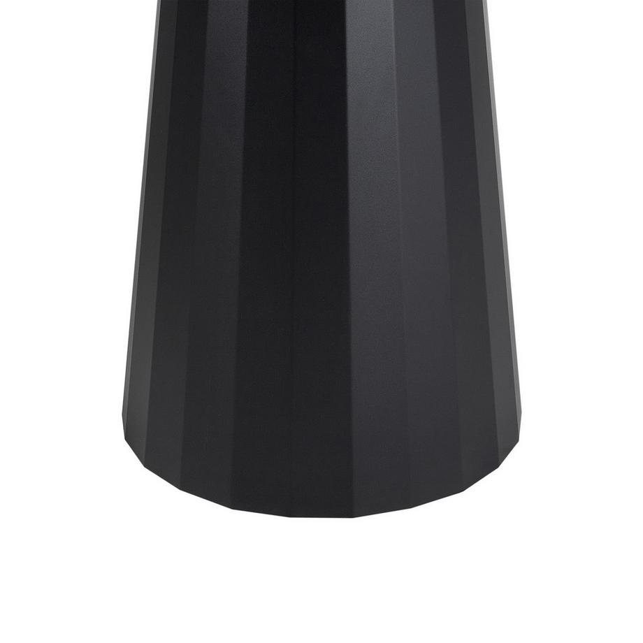 Beliani Esstisch aus Stahl  PLATO  