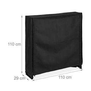 Northix Holzständer mit Deckel  