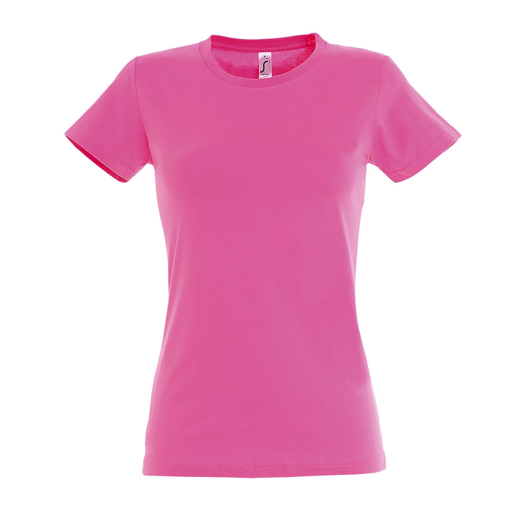 Image of Imperial Tshirt, Kurzarm, Rundhalsausschnitt Damen Pink L